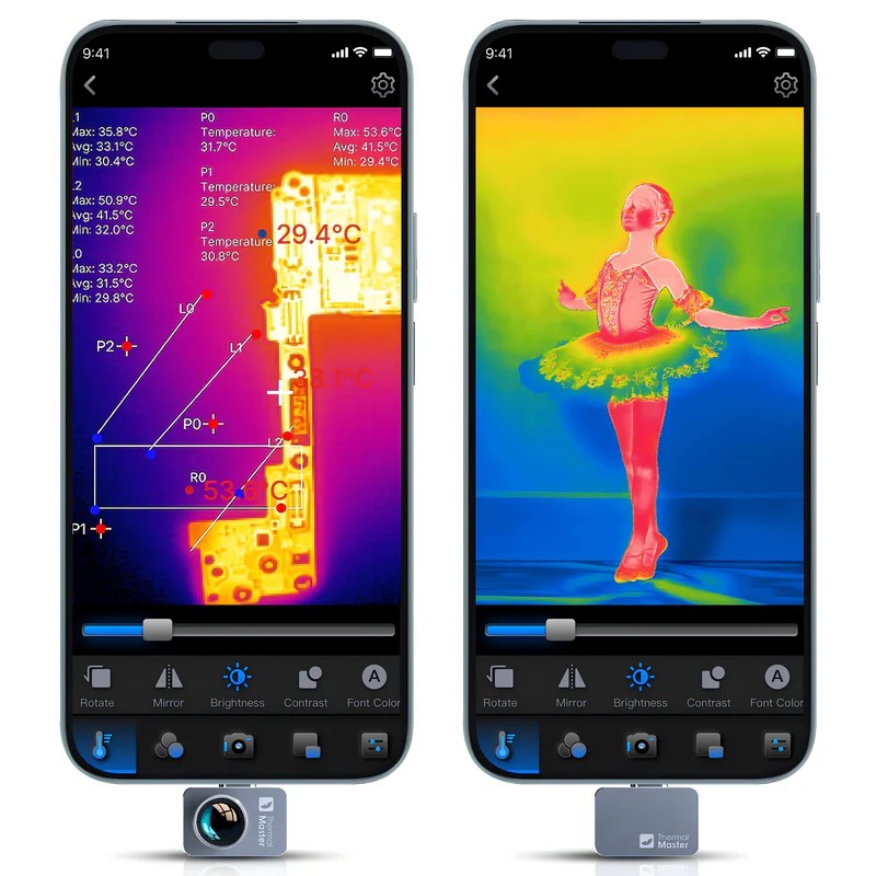 InfiRay P2 Pro Thermal Camera  - Infiray P2 Pro Macro Lens review and price